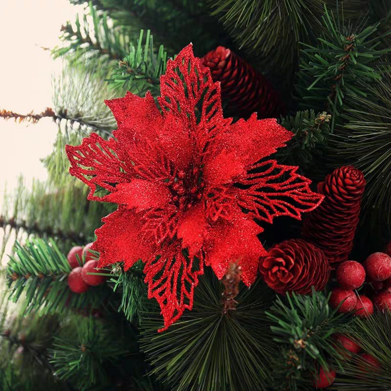 Kunstmatige Kunstbloemen Kerst Krans Kerstboom Decoraties Party Familie Speciale Decoraties