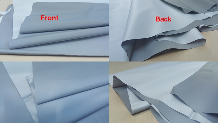MESEVEN Reflective Projectoion Screen Fabric 60 72 100 120 130 Inch for XGIMI JMGO AUN Projector High Brightness