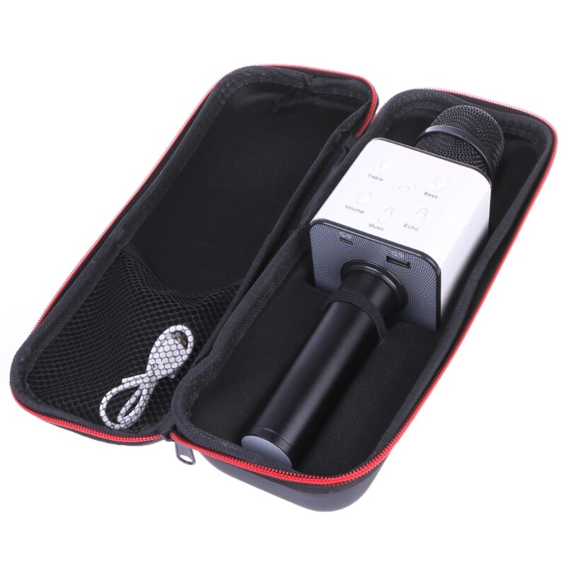 Wireless Karaoke Microphone Bluetooth Speaker Track Surround Sound Voice Q7
