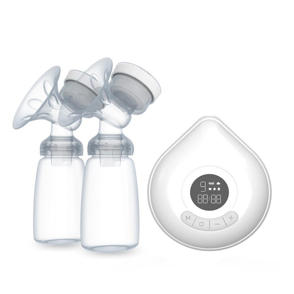 Breast Pumps With Milk Bottle Rechargeable Breast Reliever Painless Breast Feeding Electric Baby Feeding: Default Title