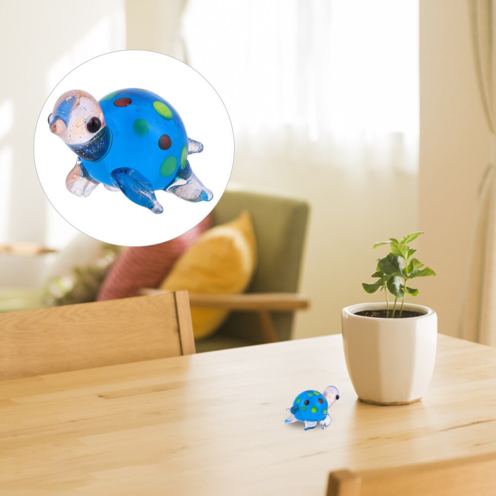 1pc Micro Decor Stylish Pretty Durable Mini Sea Turtle for Home Garden: Picture 1