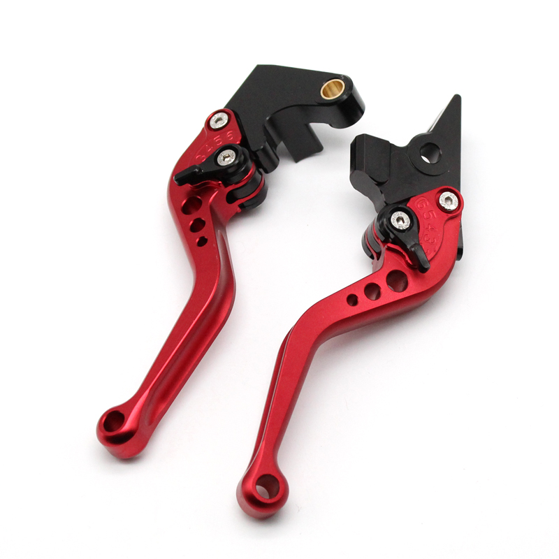 Short/Long Brake Clutch Lever For SUZUKI DL1050 DL1000 V-STROM GSX1300R HAYABUSA SV1000 S/N TL1000R Motorcycle Accessories: Short red