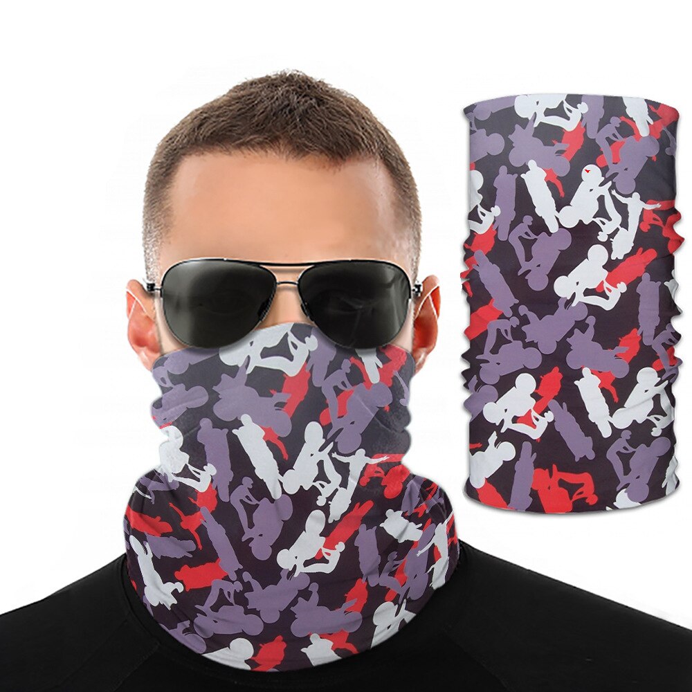 European and American 3D camouflage digital printing outdoor insect repellent mask, cap, variety magic, scarf