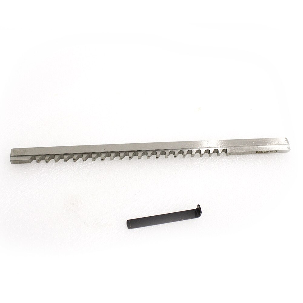 Outil de coupe de Keyway et de cale, broche de Keyway de Type poussoir HSS 6mm C1, taille métrique pour le travail des métaux de routeur CNC