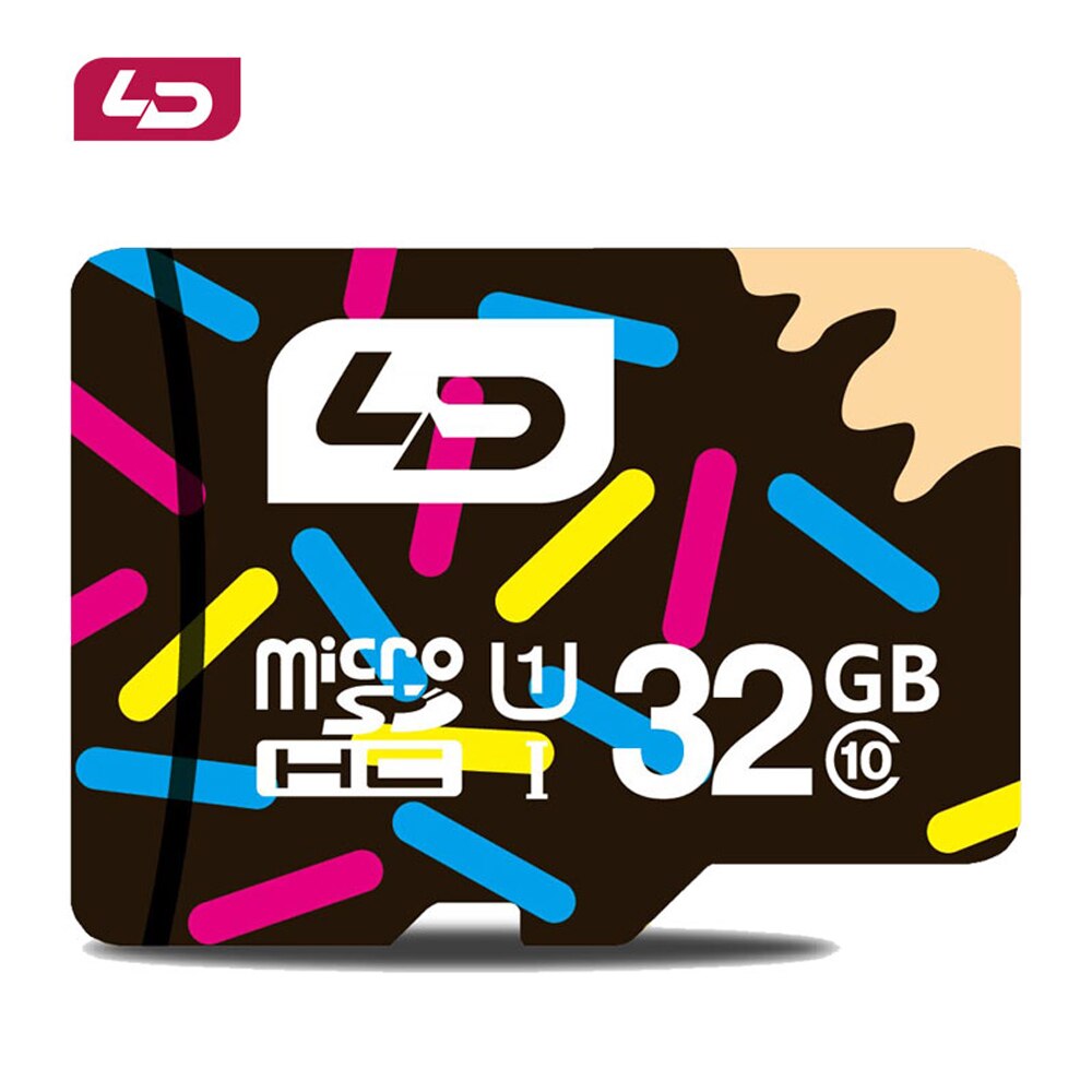 10 unids/lote Original LD tarjeta Micro SD de 128GB 64GB 32GB 16GB 8GB tarjeta de memoria Micro SD TF Tarjeta de tarjeta Micro tarjeta de memoria Flash para Tablet/teléfono inteligente