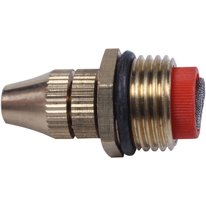 1/2 Inch Water Spray Nozzle Adjustable Garden Sprinkler Lawn Atomizing Water Spray Nozzle Watering Head 2Pcs