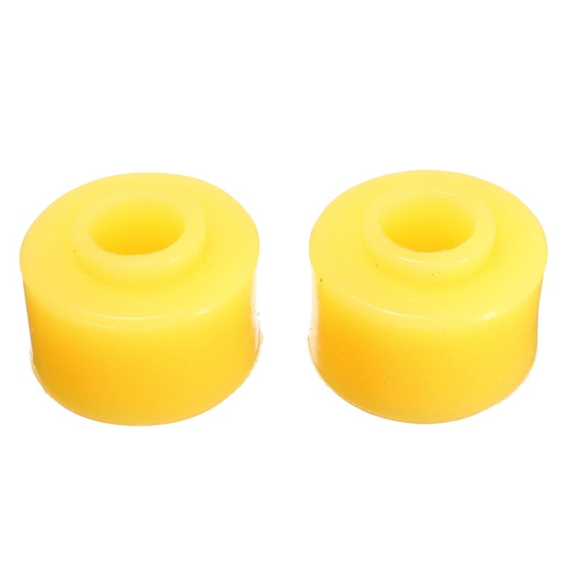 Amortiguador para automóvil de 10mm de diámetro interior amarillo, protección de golpes de goma, piezas de bujes absorbentes para accesorios para automóvil, 10 Uds.