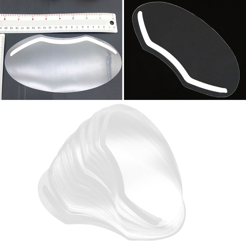 Flequillo deflector desechable para corte de pelo, herramientas de estilismo para peluquería, para tinte de peluquero, 50 Uds.