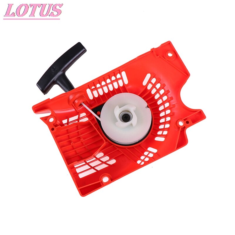 Red recoil pull starter for chinese chainsaw 4500 5200 5800 45 52cc 58cc 1pcs