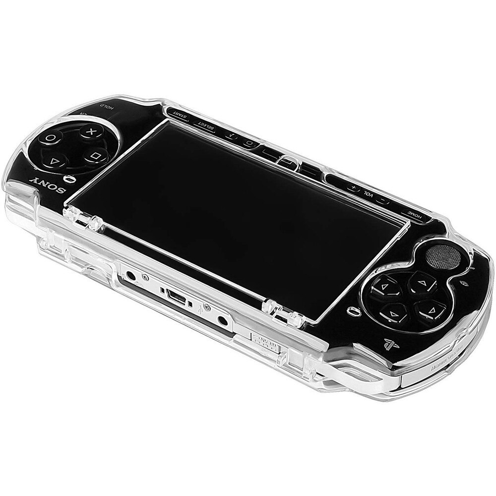 1 pezzo di Silicone di Nuovo di Marca Insten Clip on Caso di Cristallo Compatibile Con Sony PSP 2000 3000 Trasparente