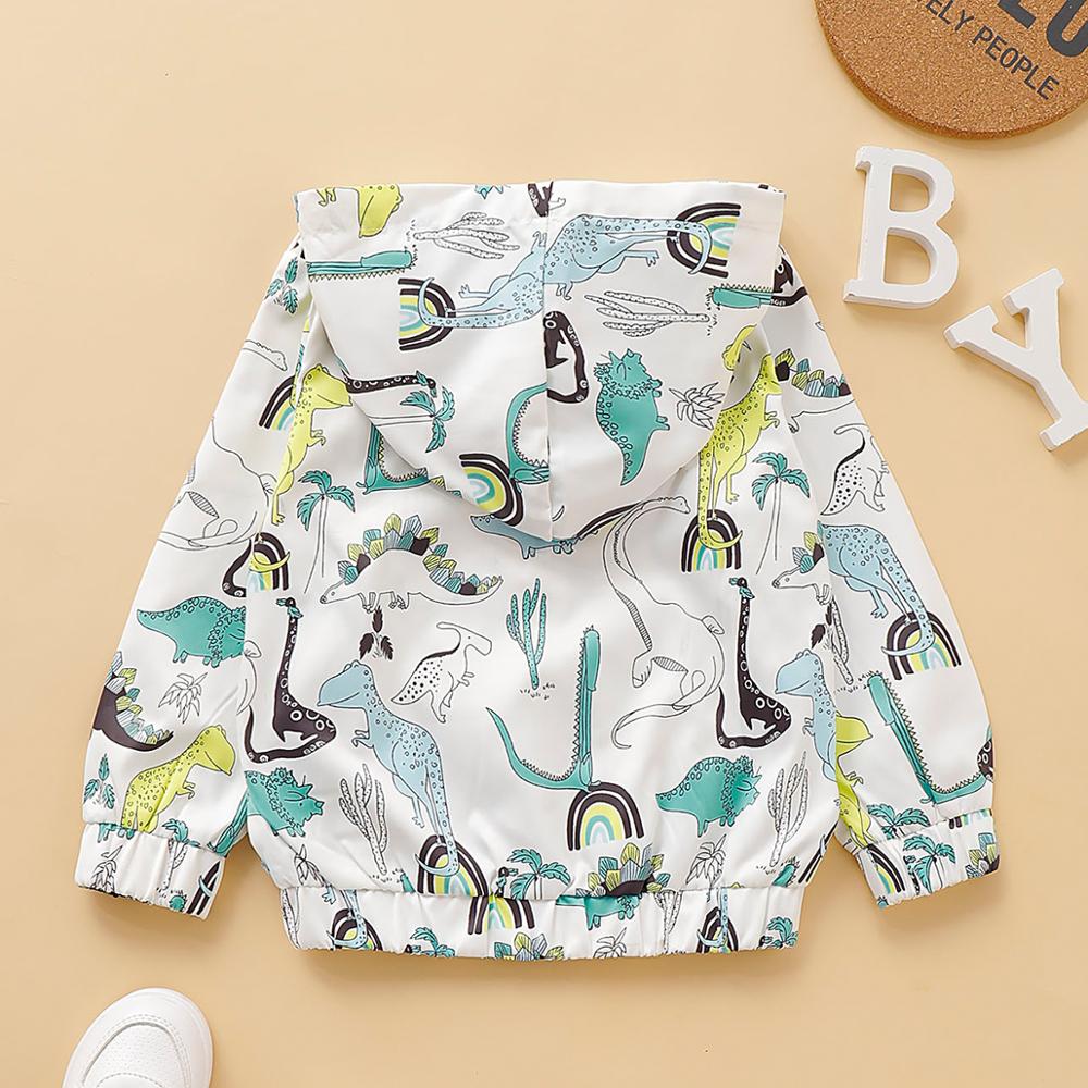 Raincoat For Baby Toddler Baby Dinosaur Rain Jacket Boys Girls