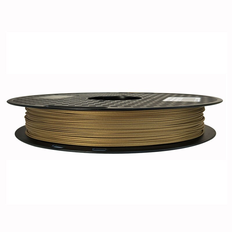 3d printer filament metal pla 1.75mm 0.5kg spoler guld sølv kobber bronze frostet bronze metallisk pla tryk materialer 500g