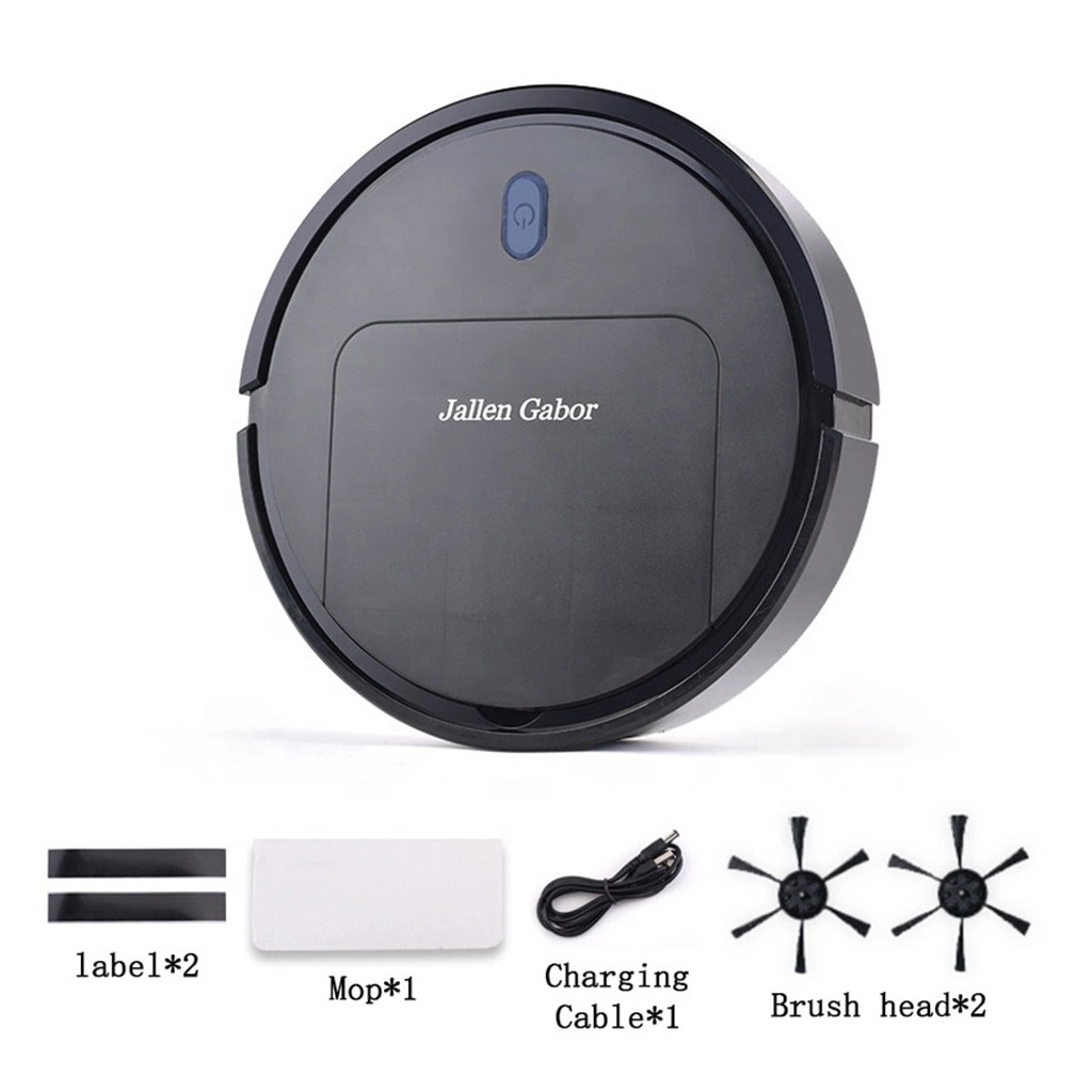 Smart Robot Vacuum Cleaner Planned Suction With Wet Cleaning For Home Kitchen Cleaner Carpet Washing Smart Robot Box 400ml #T1G