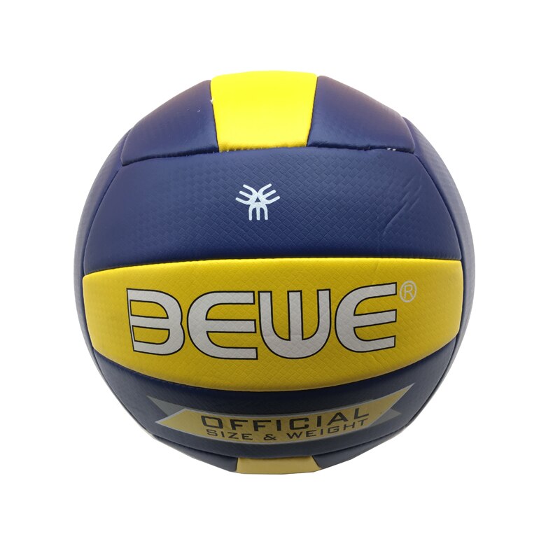 PU 5# Blue and Yellow Color Training and Match Use Volleyball