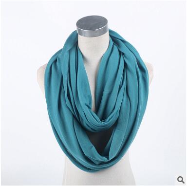 YWHUANSEN Mother Lactation Cover Feeding a Child Women Infinity Scarf Breastfeeding Mommy Nursing Infant Shawl: Blue 1
