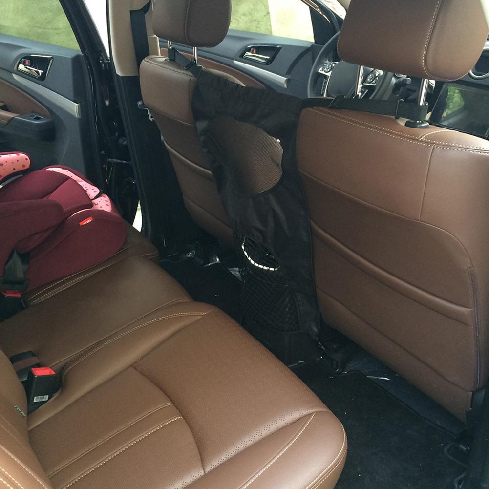 Nylon fabric Oganizer Car Pet Net Barrier Auto Lightweight Safety Mesh black Backseat Barrier Universal For Car SUV Truck
