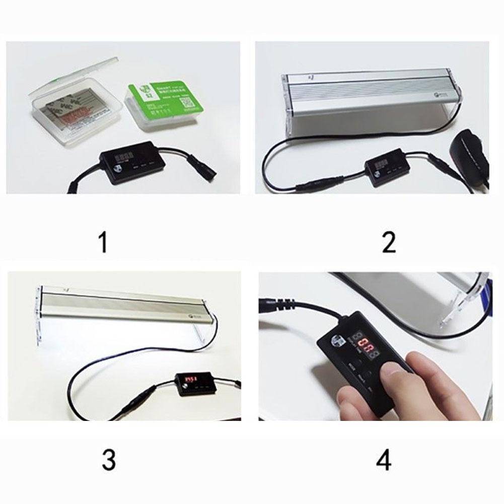 Intelligent LED Light Dimming Controller Timer Aquarium Fish Tank Modulator Sunrise Sunset Timing System Aquarium Light Timer
