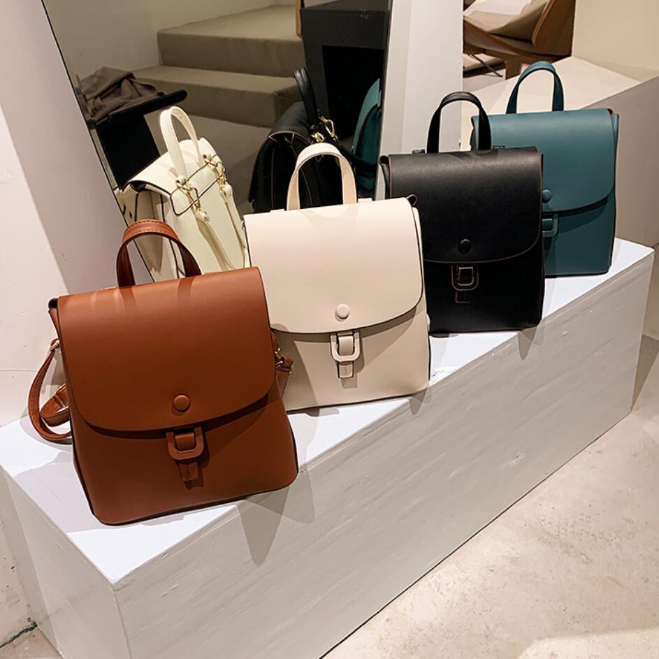 Mode Vrouwen Rugzak Tas Pu Leer Vrouwen Rugzak Ontwerpers Voor Tiener Meisje Reizen Boeken Rugzak
