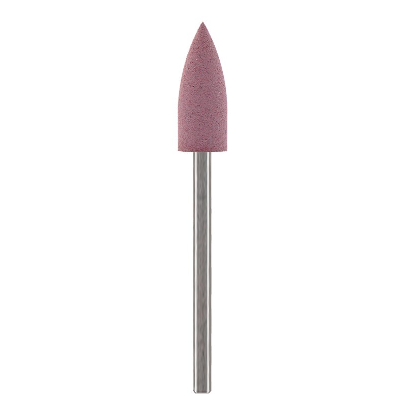 MAOHANG 1 pièces clou caoutchouc Silicone polisseuse foret Cutter pour lisse et polissage électrique Machine accessoire: pink