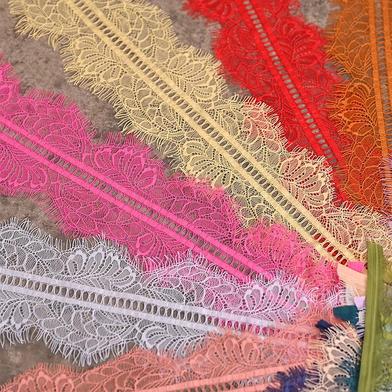 9.5cm wide eyelashes lace accessories DIY handmade decoration sewing clothing materials fabric underwear lace