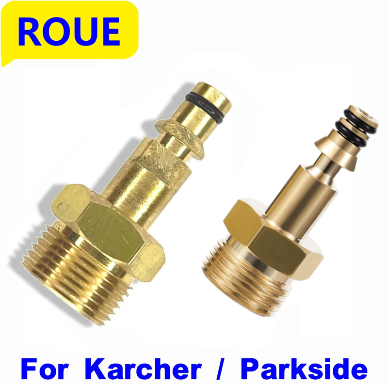 Hogedruk Auto Wasmachine Slang Snelkoppeling Converter M22 Draad Spoelbakken Converter voor Karcher Lavor Parkside hogedrukreiniger