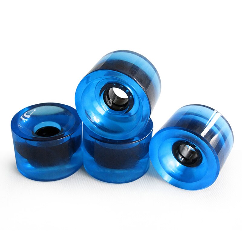 Skateboard Wheels Set With Bearings 82A Longboard Wheels PU Wheels Cruiser Wheels Street Upgrade Replacement
