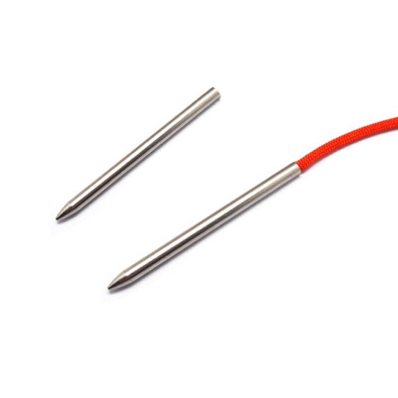 5mm Stalen Paracord Naald Met Schroefdraad Shaft Tip Stiching Naald Fid Voor Stitch Breien Weven Pracord Armband Riem