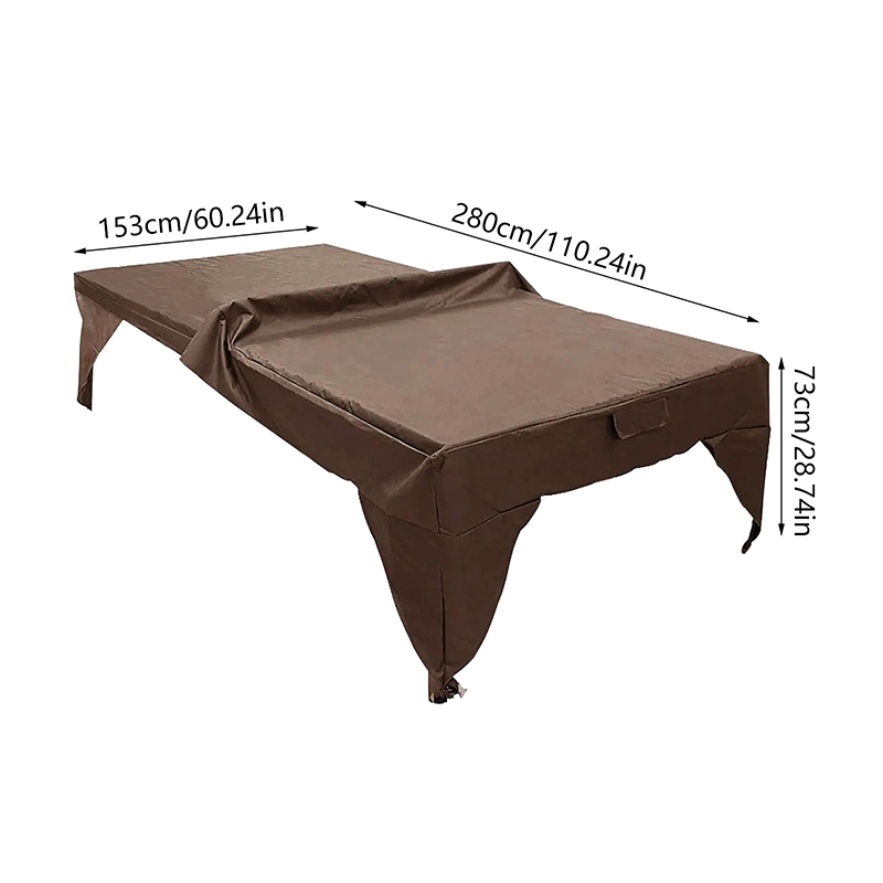 Vandtæt støvbetræk til bordtennisbord, beskyttende overtræk til alt slags vejr, regntæt bordtennisdug, indendørs og udendørs