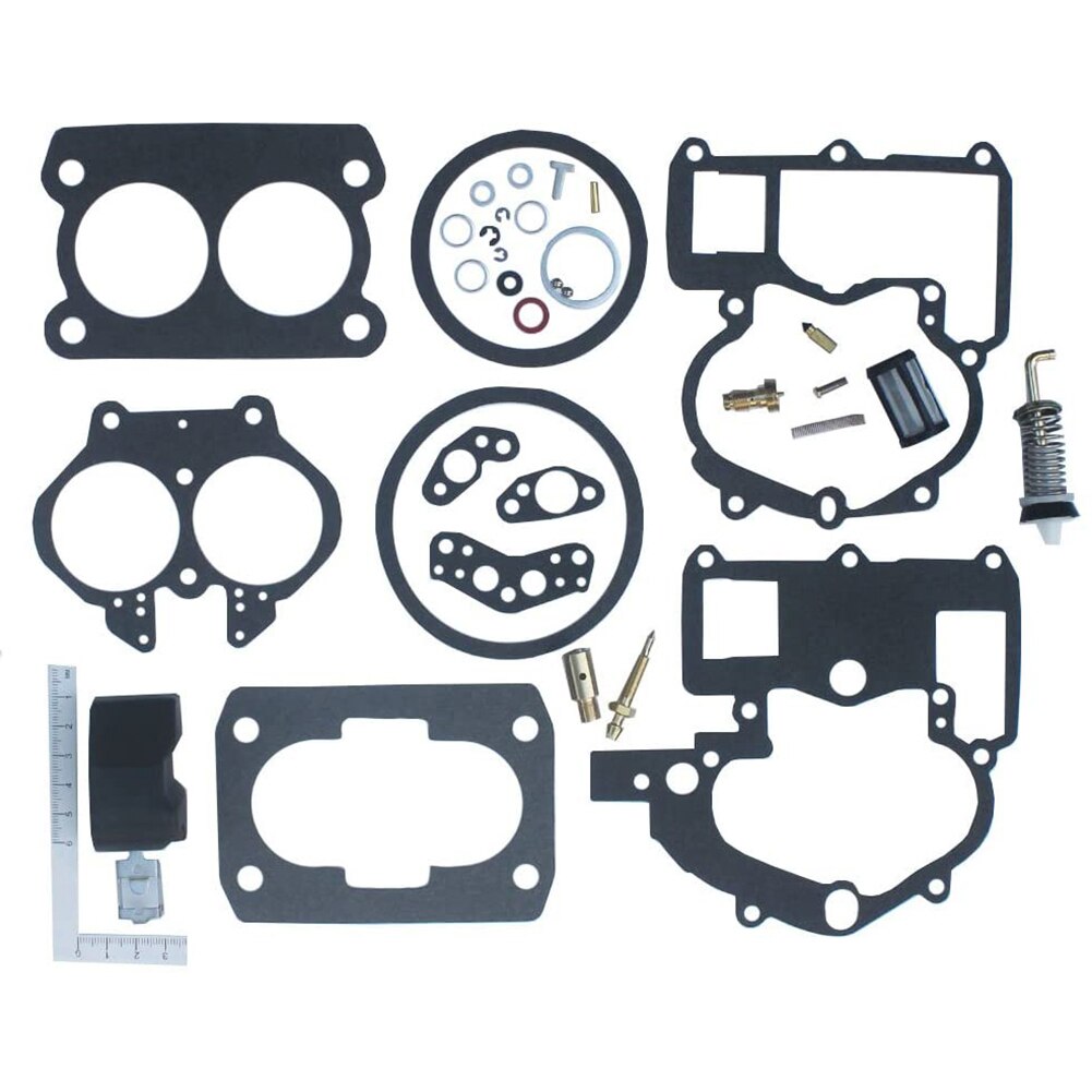 For Mercruiser Marine 2 Barrel Carburetor With Float Rebuild Kit Brand