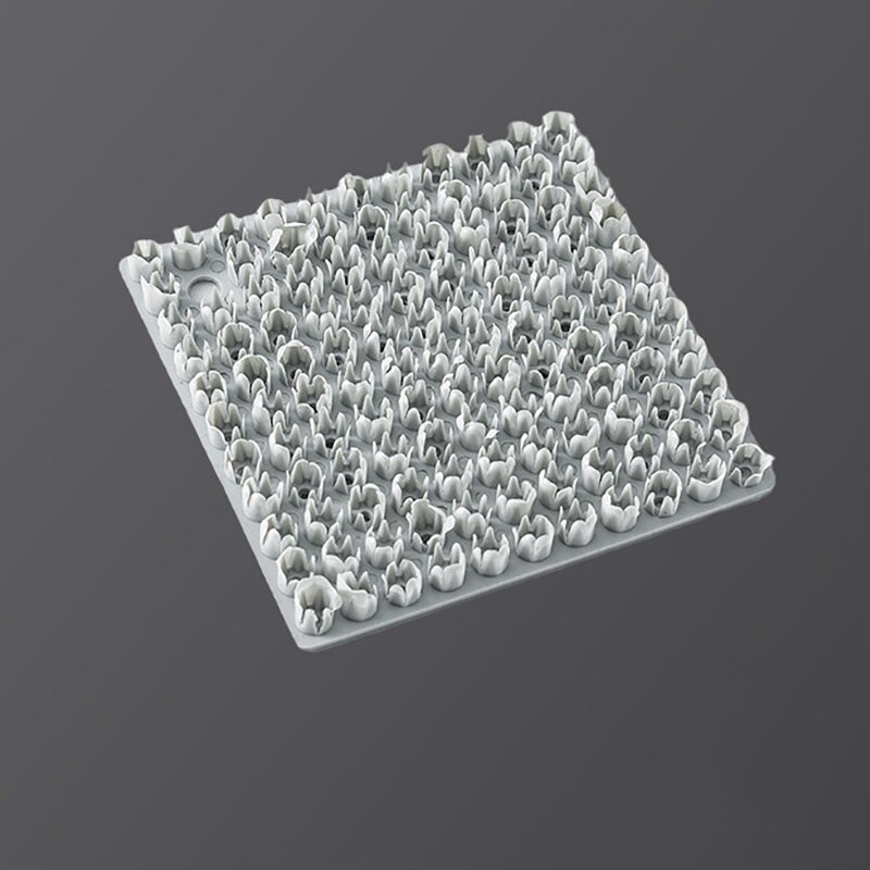 1 pz spazzola per lavastoviglie frutta verdura peeling spazzola per pulizia detergente per cucina spazzole per patate tazza portasapone accessori da cucina: grigio