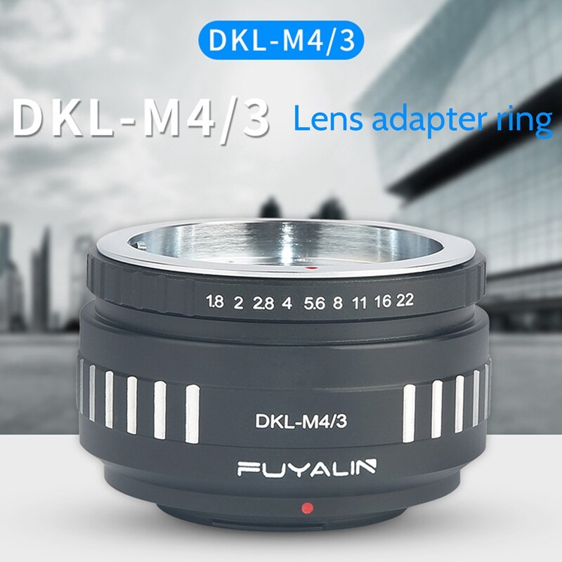 DKL-M4/3 Lens Adapter Voor Reddina Schneider Dkl Lenzen Te M4/3