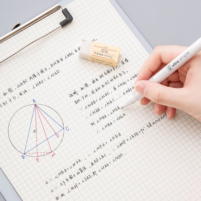 Transparent Folder A4 Board Clip Test Paper Writing Pad Office Stationery Plastic Writing Hard Board File Folder A4 Paper