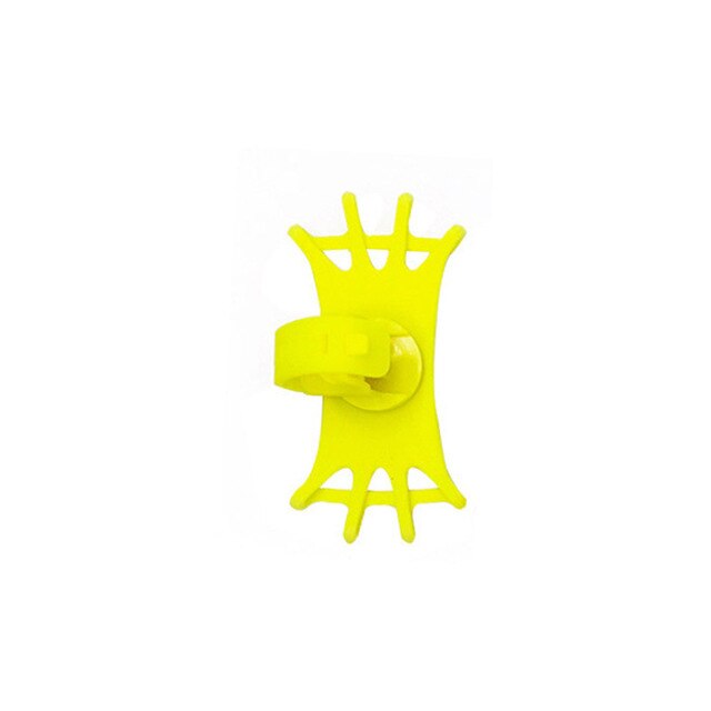 Baby Stroller Accessories Mobile Phone Holder Rack Universal 360 Rotatable Baby Pram Cart Phone Holder for iPhone Gps Device: Yellow