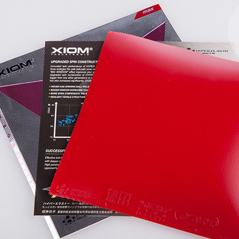 Xiom Vega Elite Table Tennis Rubber Super Balance For All Levels Of Players