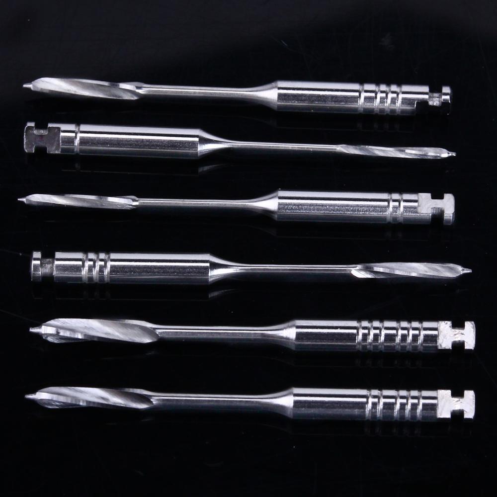 6Pcs/Box Dental Endodontic Endo Files Reamers Drill Burs Peeso Reamers