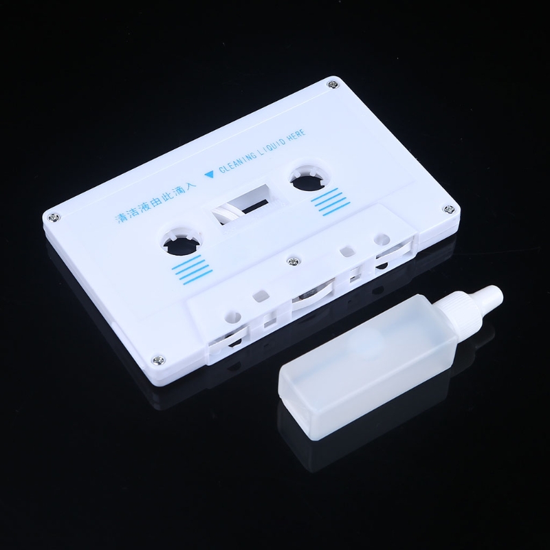Q81F Kassette Band Kopf Reiniger &Ampere; Entmagnetisierer für alle kassette Deck Spieler
