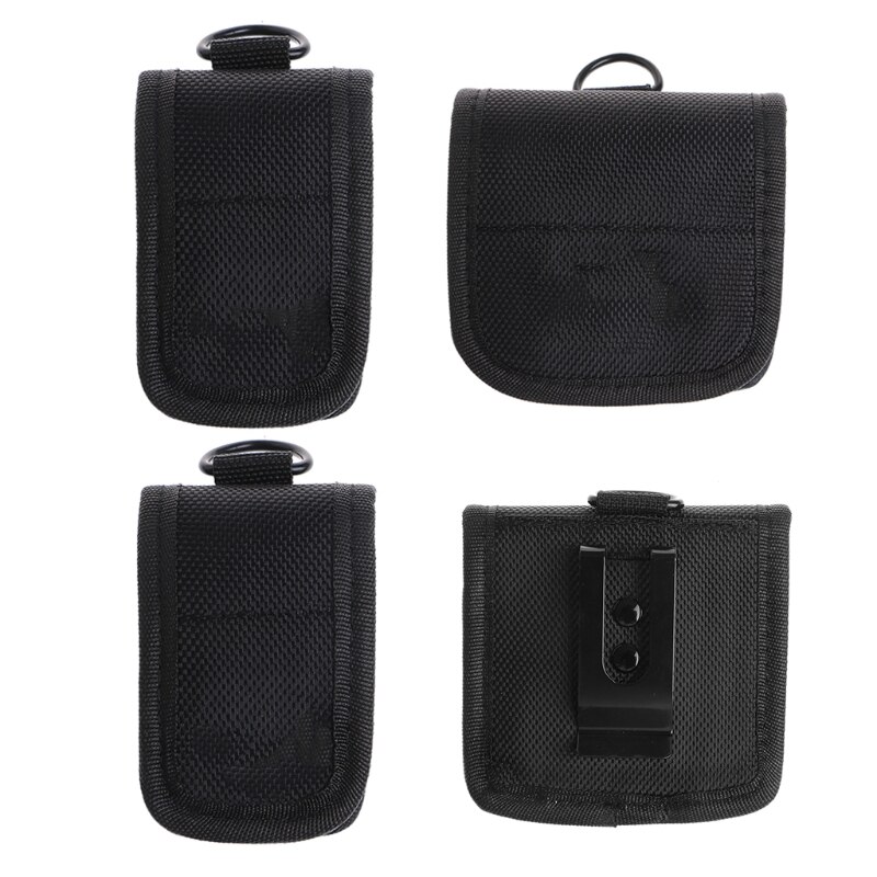 Portable Nylon Storage Pouch Bag Carrying Case 4 Grid For 18650 Li-ion Battery