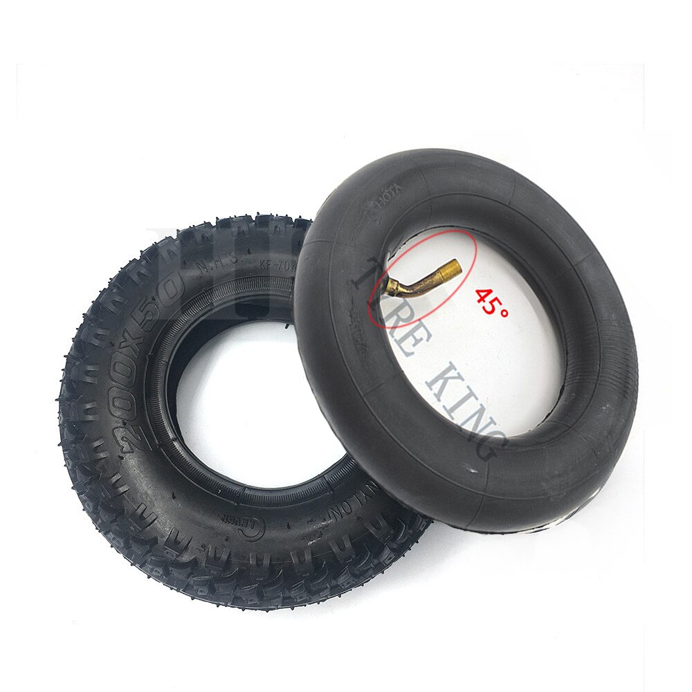 8 inch Anti-skid Tire 200x50 Off Road Outer Tyre Inner Tube for Mini Electric Scooter Wear Resistant Pneumatic Tire: innet outer tire A