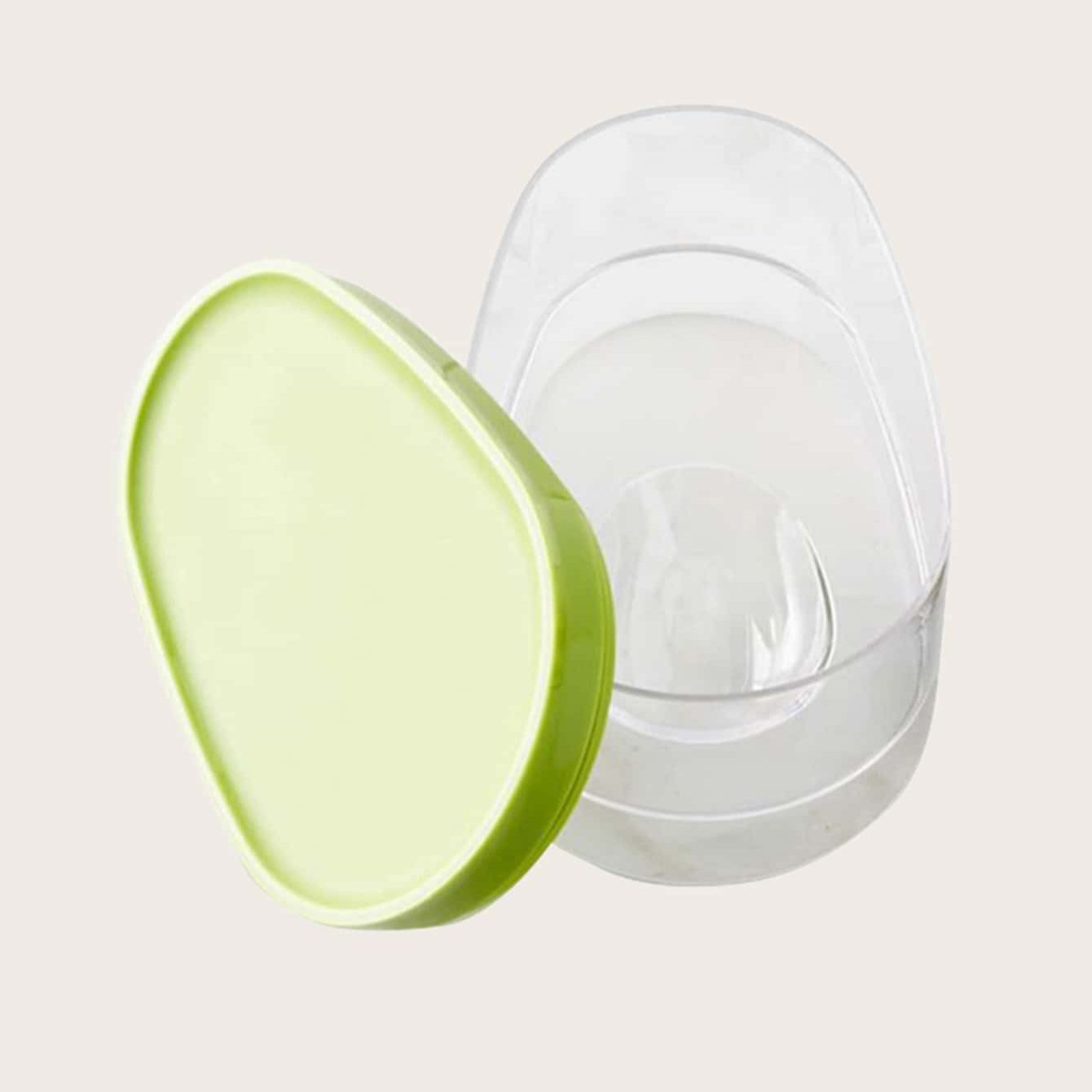 1 st Avocado Voedsel Opbergdoos Ruimtebesparend Avocado Saver Plastic Fruit Container voor Keuken Scherper Groente Organizer