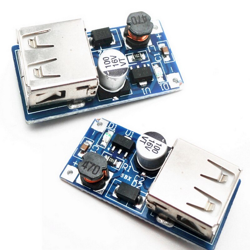 Top 5Pcs Pfm Controle DC-DC Converter Module 600MA Usb 0.9V-5V Naar 5V Voeding Modul