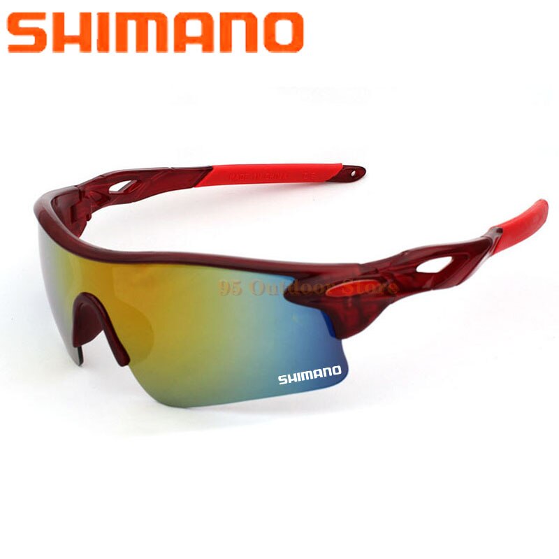 Shimano Polarisierte Angeln Gläser Männer Frauen Sonnenbrillen Outdoor Sport Brille Camping Wandern Fahr Brillen UV400 Sonnenbrille