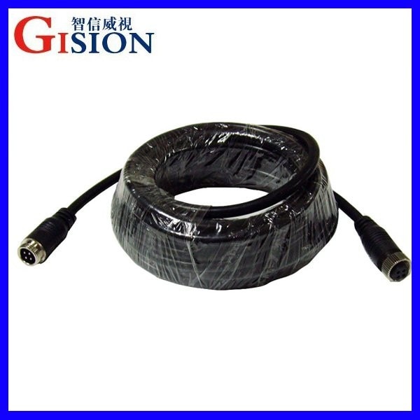 Câble d'aviation, 3 M/5 M/10 M/15 M/20 M câble Audio et vidéo de connecteur d'aviation à 4 broches, câble d'extension pour caméra CCTV/DVR