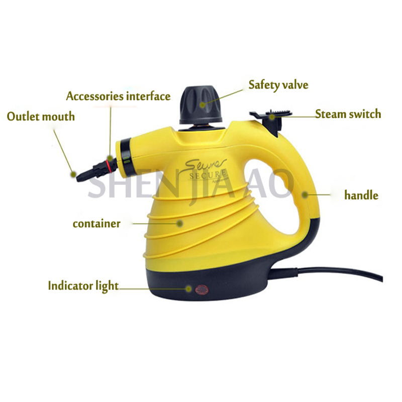 HD-168 High temperature hand held pressure steam cleaning/cleaner Appliances kitchen range hood air conditioner household 220V