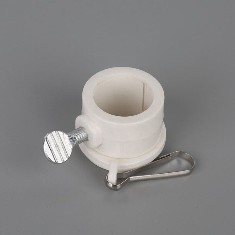 2Pc Plastic Vlag Pole Ringen 360 Roterende Vlaggenmast Vlag Montage Ringen Met Vaste Haak Anti Wrap Voor 0.8 1.26Inch Vlag