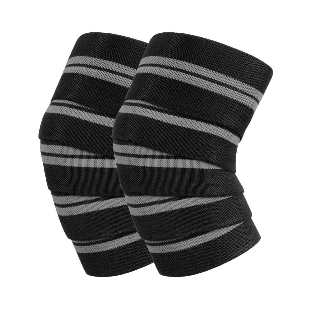 Weight Lifting Knee Wraps Support for Squatting Powerlifting Knee Straps Sleeves Cross Training Sport Protection: Blue