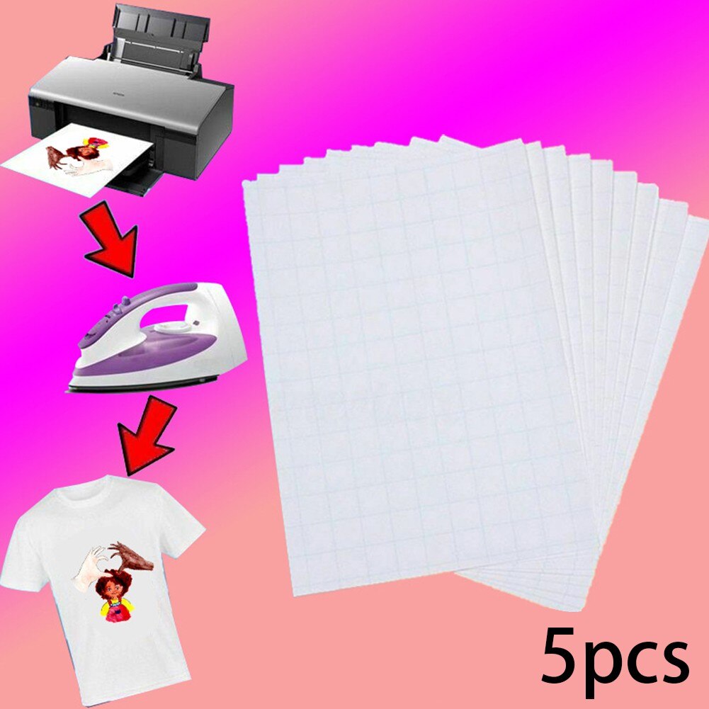 Transfer Papier A4 Tshirt Tekening Papier Transfer Papier Papier Voor Inkjet Printers Met Kleurstof Of Pigment-Gebaseerd