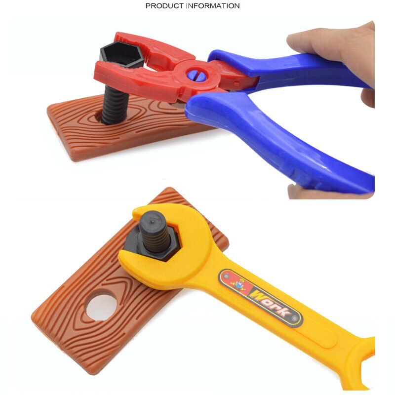 9 STÜCKE Engineering-Tools Kinder Spielzeug Reparatur Werkzeuge Spielzeug Pretend Spielhaus Spielzeug Early Learning Bildung Simulation Werkzeuge Spielzeug