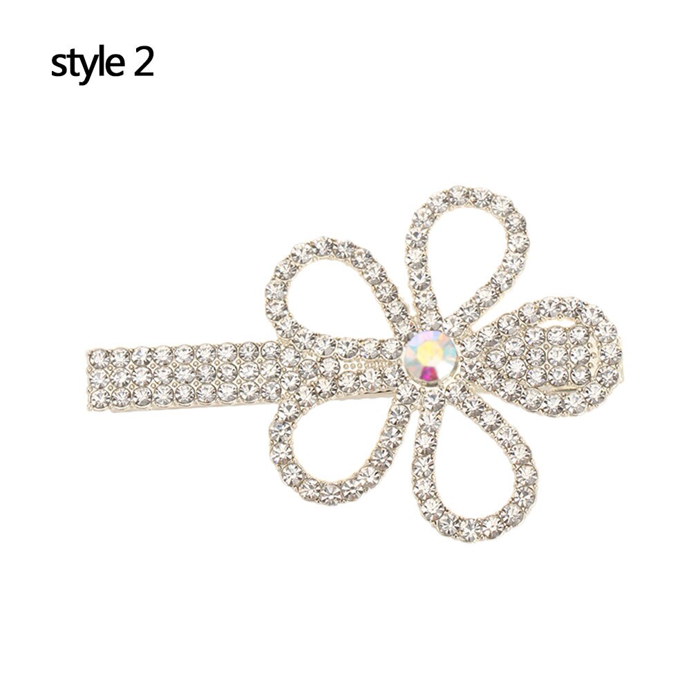 Pinza para el pelo con perlas para mujer, pasador a presión de coreano , horquilla, accesorios de peinado: 2-style2