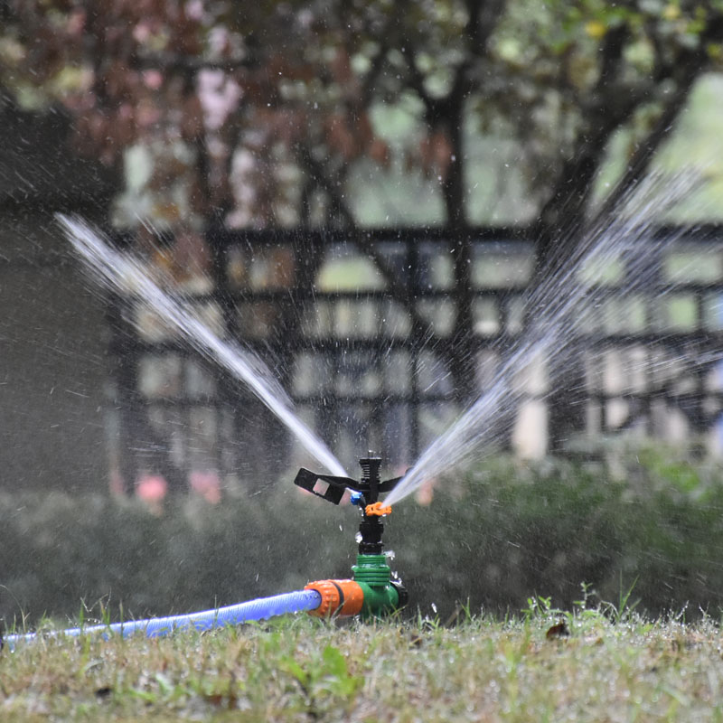 Male thread 1/2" rotating sprinkler nozzles Rocker nozzle garden lawn sprinkler Garden greenhouse Watering plants 1PCS