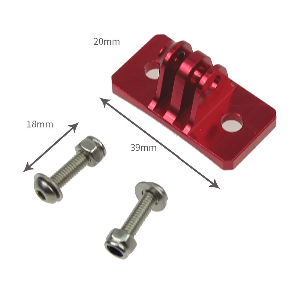 Skydiving Helmet Fixed Mount Holder Adapter Mounts for GOPRO Max 9 8 7 6 yi GitUp SJcam EKEN for AKASO EK7000 4K Action Camera